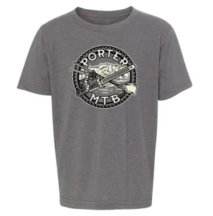 Porter MTB - Youth Shirt (Heather Grey)